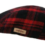 Stetson Texas Flatcap | Rood  Zwart Geruit | www.pietkoopmans.nl