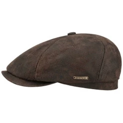 Stetson Brooklyn Cap | Bruin Leder