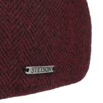 Stetson Texas Flatcap Visgraat | Rood | www.pietkoopmans.nl