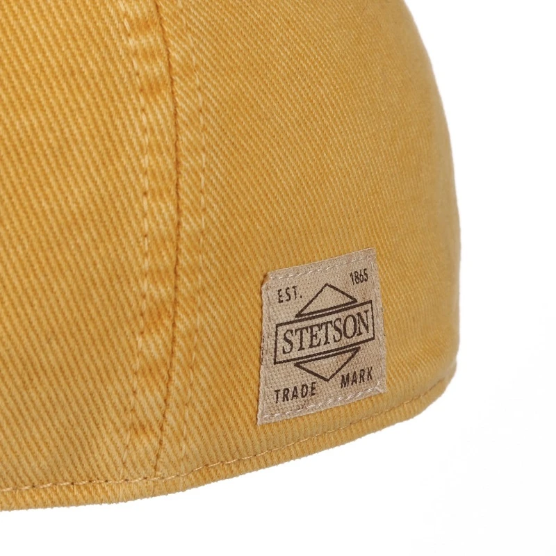 Stetson Flat Cap | Texas | Geel | www.pietkoopmans.nl