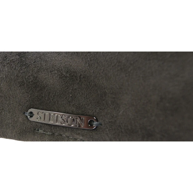 Stetson Flat Cap Texas Suede | Taupe | Piet Koopmans