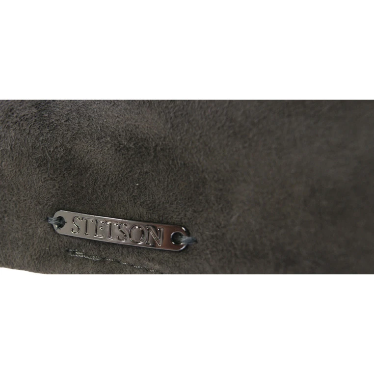 Stetson Flat Cap Texas Suede | Taupe | Piet Koopmans