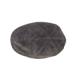Stetson Flat Cap Texas Suede | Taupe