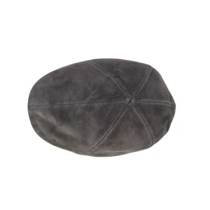 Stetson Flat Cap Texas Suede | Taupe