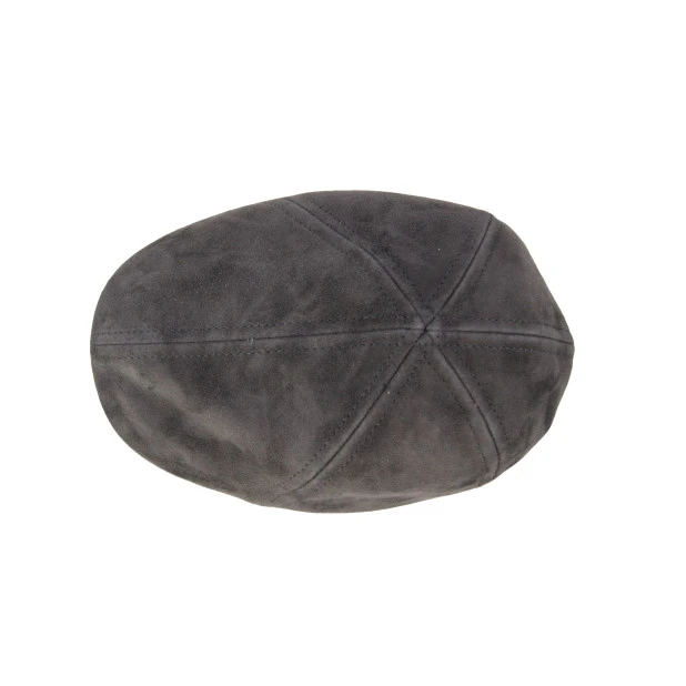 Stetson Flat Cap Texas Suede | Taupe | Piet Koopmans