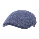Stetson Flatcap Twill | Jeansblauw | www.pietkoopmans.nl 
