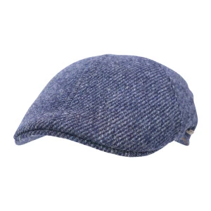 Stetson Flatcap Twill | Jeansblauw