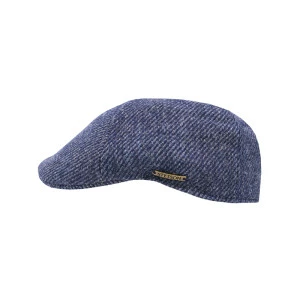 Stetson Flatcap Twill | Jeansblauw