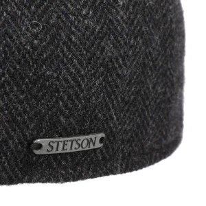 Stetson Texas Flatcap Visgraat | Antraciet