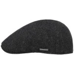 Stetson Texas Flatcap Visgraat | Antraciet | www.pietkoopmans.nl