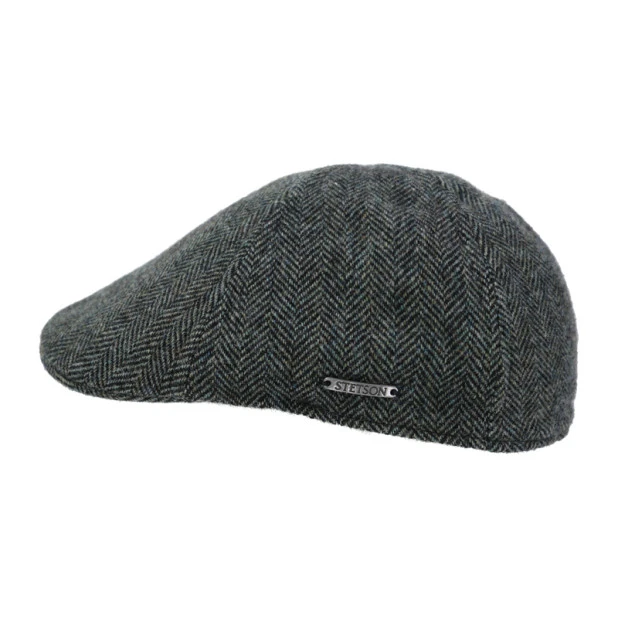 Stetson Flatcap Visgraat | Groen | www.pietkoopmans.nl 