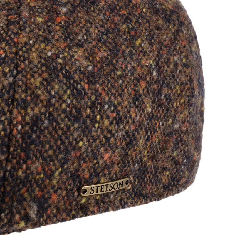 Stetson Flatcap Gerstekorrel | Brique Marine | www.pietkoopmans.nl