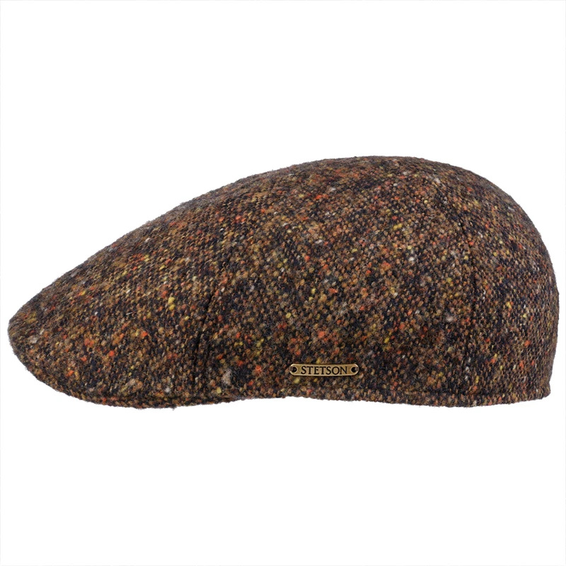 Stetson Flatcap Gerstekorrel | Brique Marine | www.pietkoopmans.nl