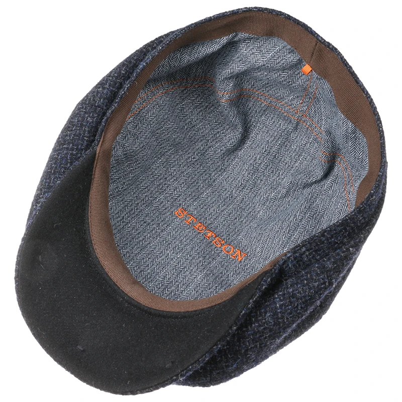 Stetson Hatteras Geweven | Marine Zwart | Piet Koopmans