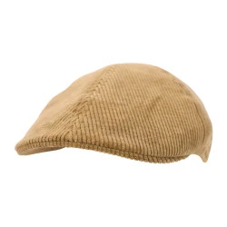 Stetson Texas Ribcord Flatcap | Vintage Camel