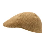 Stetson Texas Ribcord Flatcap | Vintage Camel | www.pietkoopmans.nl
