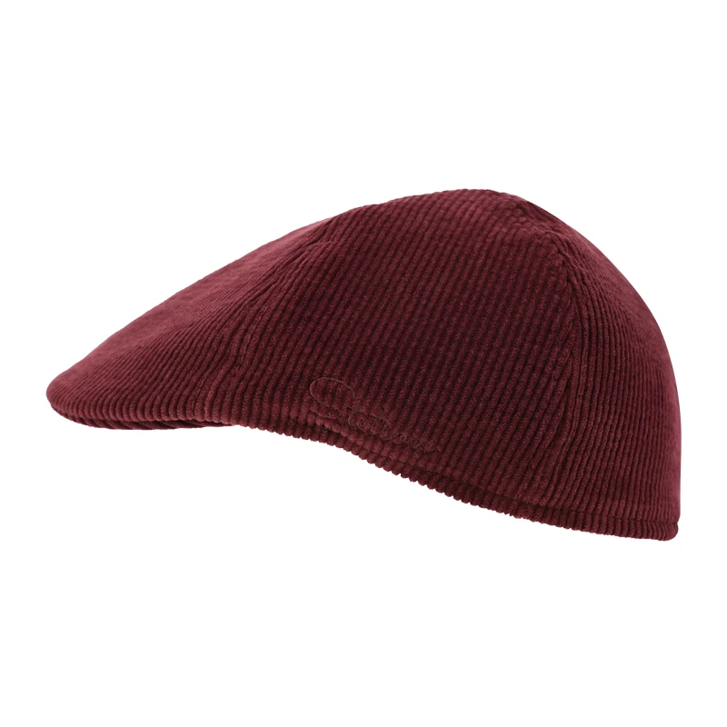 Stetson Texas Ribcord Flatcap | Vintage Bordeaux | www.pietkoopmans.nl