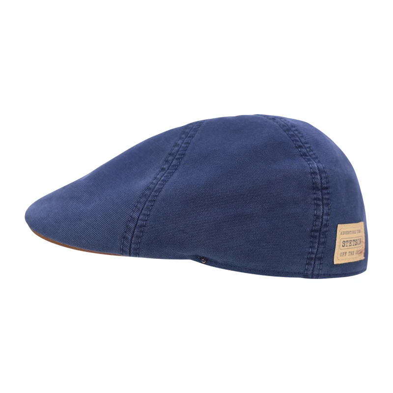 Stetson Texas Flatcap | Vintage Blauw | www.pietkoopmans.nl