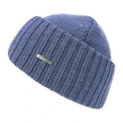 Stetson Beanie  Merino  Wol | Indigo