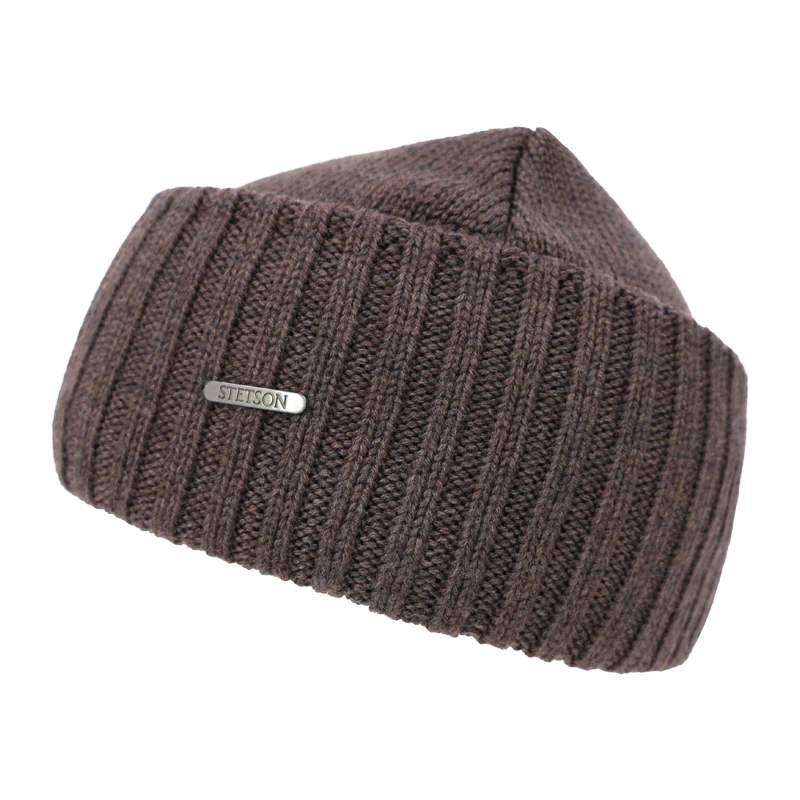 Stetson Beanie  Merino  Wol | Taupe | www.pietkoopmans.nl