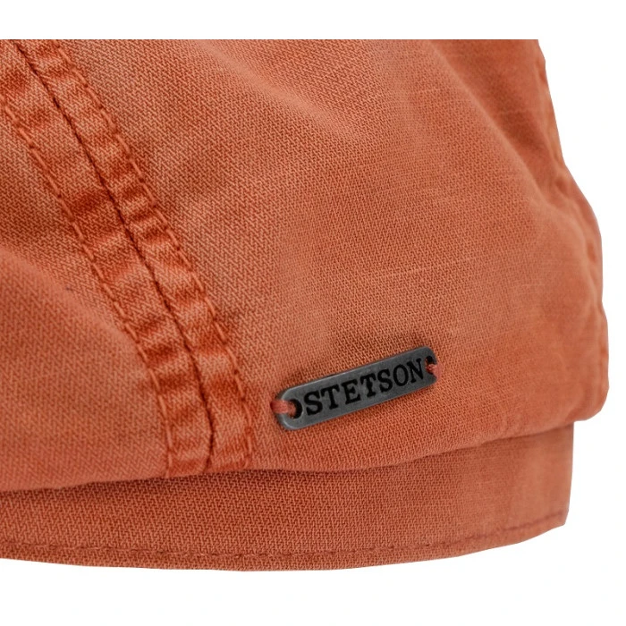 Stetson Newsboy Cap | Oranje |www.pietkoopmans.nl