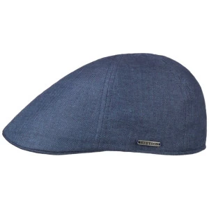Stetson Duck Cap | Kobalt Linnen