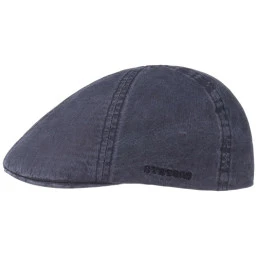Stetson Flat Cap | Blauw