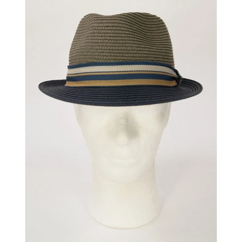 Stetson Trilby Toyo | Olijf Blauw | www.pietkoopmans.nl