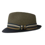 Stetson Trilby Toyo | Olijf Blauw | www.pietkoopmans.nl