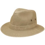Stetson Canvas Hoed | Camel | www.pietkoopmans.nl