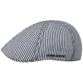 Hammaburg Flat Cap Texas | Marine Gestreept