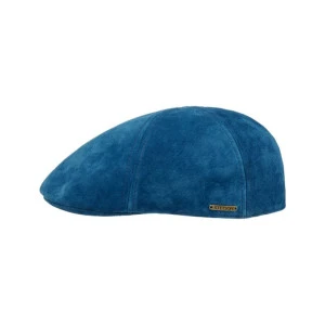 Stetson Flat Cap Texas Suede | Petrol