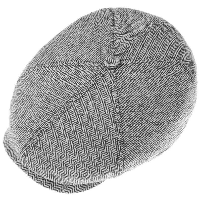 Stetson Brooklyn Zomer | Zwart Wit Visgraat | www.pietkoopmans.nl
