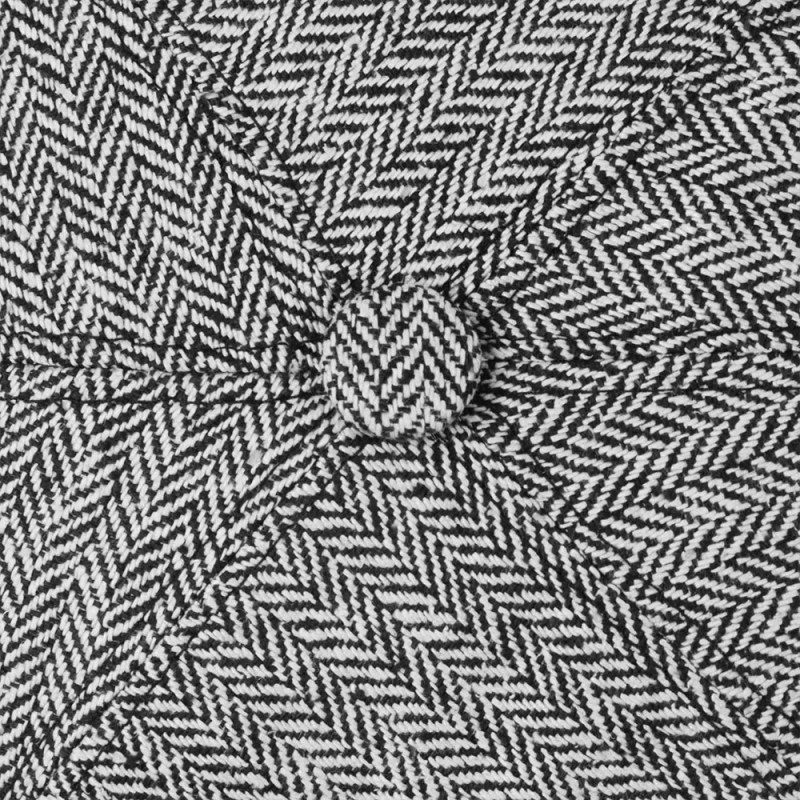 Stetson Brooklyn Zomer | Zwart Wit Visgraat | www.pietkoopmans.nl