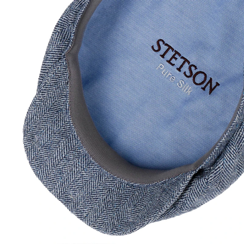 Stetson Brooklyn Zomer | Blauw Visgraat | www.pietkoopmans.nl