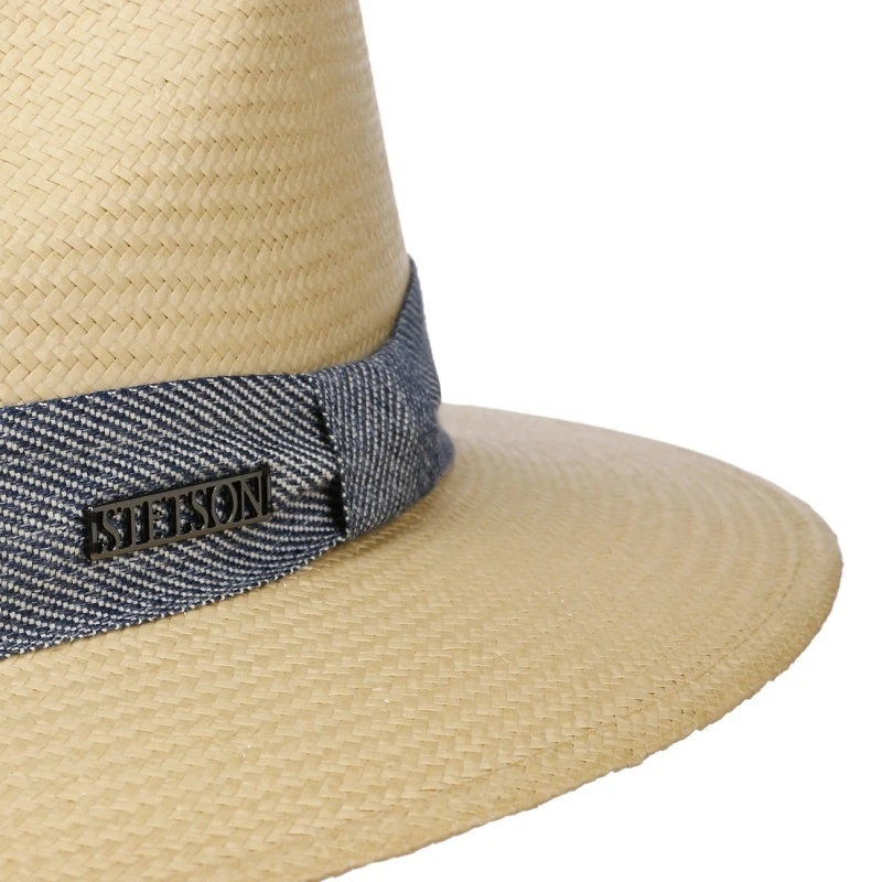 Stetson Panama Hoed | Jeansblauw | www.pietkoopmans.nl