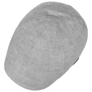 Stetson Duck Cap | Lichtgrijs Linnen