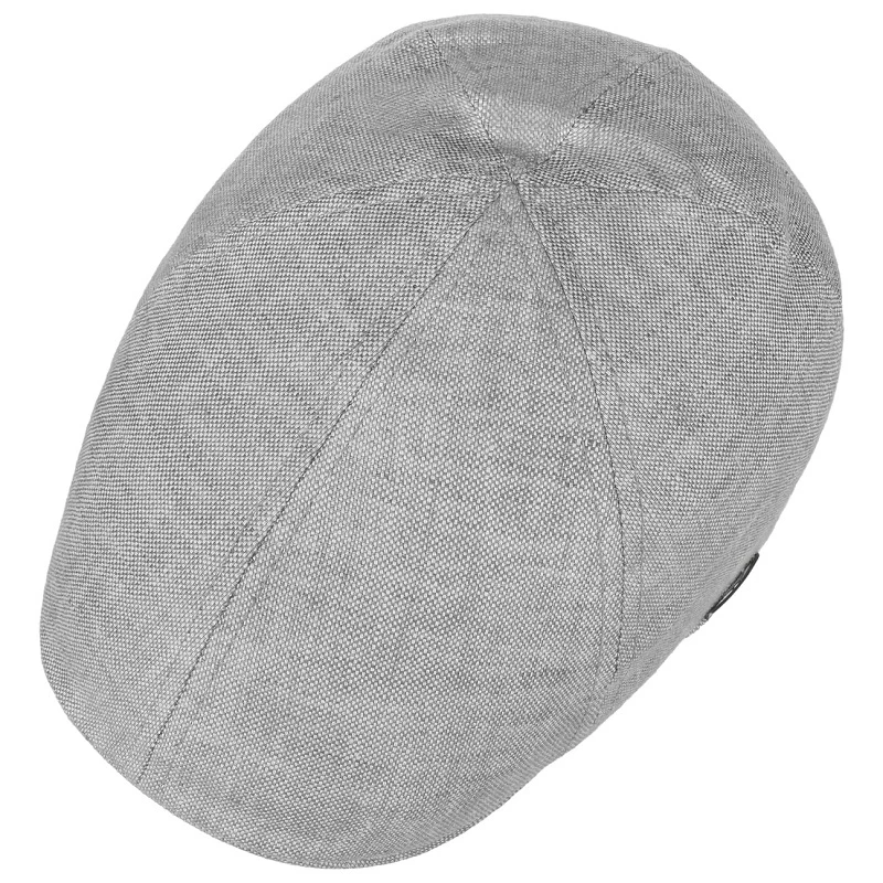 Stetson Duck Cap | Lichtgrijs  Linnen | www.pietkoopmans.nl