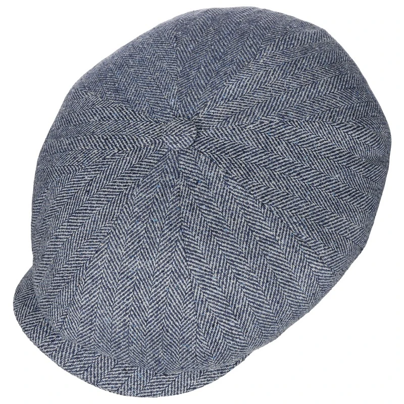Stetson Hatteras Zijde | Blauwe  Visgraat | www.pietkoopmans.nl