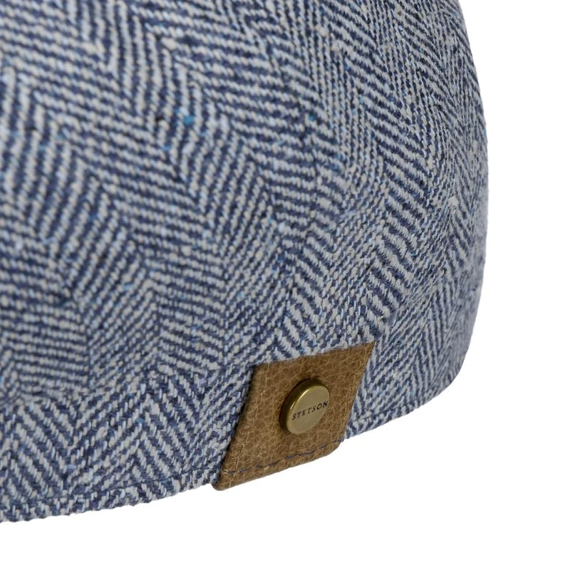Stetson Hatteras Zijde | Blauwe  Visgraat | www.pietkoopmans.nl
