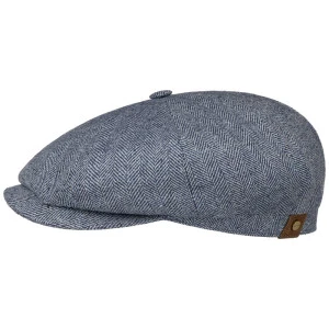 Stetson Hatteras Zijde | Blauwe Visgraat