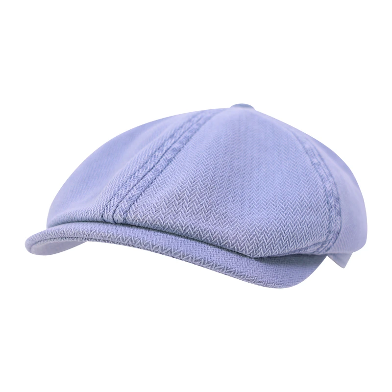 Stetson Brooklyn Pet | Lichtblauw Twill | www.pietkoopmans.nl