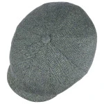 Stetson Hatteras Zijde | Groen Blauw Visgraat | www.pietkoopmans.nl