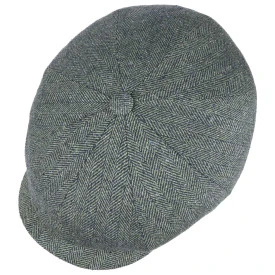 Stetson Hatteras Zijde | Groen Blauw Visgraat
