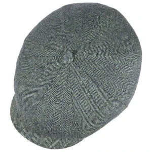 Stetson Hatteras Zijde | Groen Blauw Visgraat