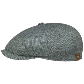 Stetson Hatteras Zijde | Groen Blauw Visgraat