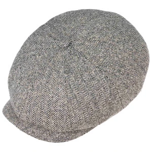 Stetson Hatteras Zijde | Black Off White