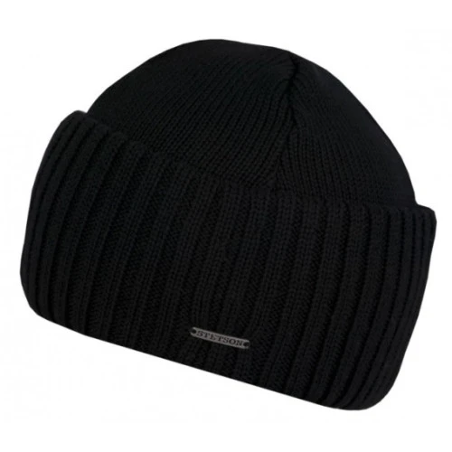 Stetson Muts Merino  Wol Zwart