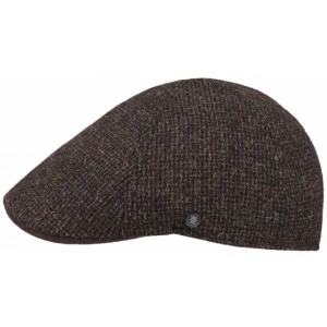 Stetson Flat Cap | Bruin Zwart