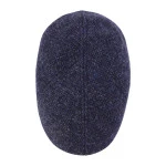 Stetson Texas Flatcap | Zwart Blauw | www.pietkoopmans.nl